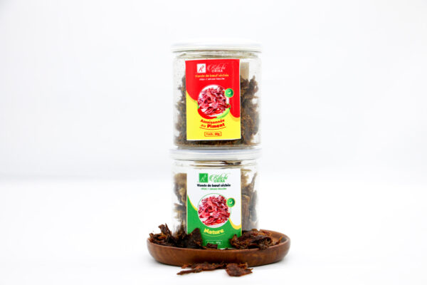 Kilichi Assaisonné au Piment en bocal